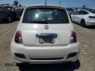 2012 FIAT 500 Sport z VIN 3C3CFFBR9CT340608, wystawiony jako Copart lot #60351725 z przebiegiem 43 462 mil mil oraz Czysty tytuł • Clean title. Historia ofert i sprzedaży dostępna na DreamBid. Obrazek 6.