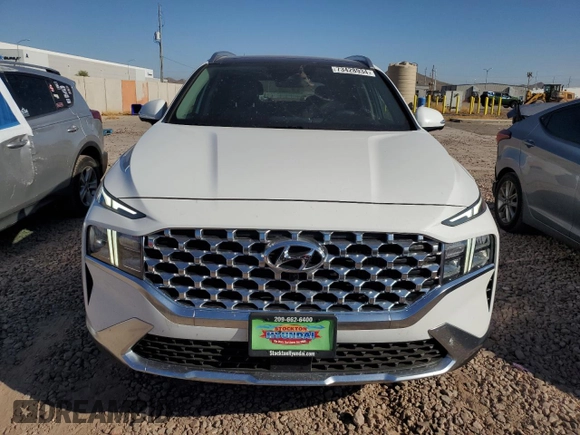 2023 Hyundai Santa Fe Hybrid SEL Premium with VIN 5NMS3DA12PH010599, listed as a Copart auction lot 73428934 with 27,445 mi miles and Salvage Title. Bid and sale history available at carsss.com. Image 5.