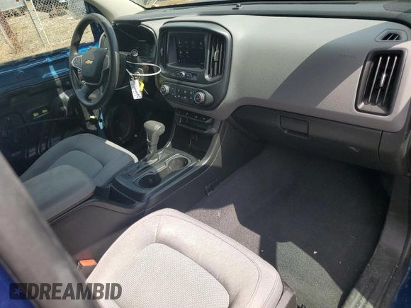 2020 Chevrolet Colorado 4WD Work Truck with VIN 1GCHTBEN4L1104709, listed as a Copart auction lot 52408375 with 24,631 mi miles and Salvage Title. Bid and sale history available at carsss.com. Image 8.