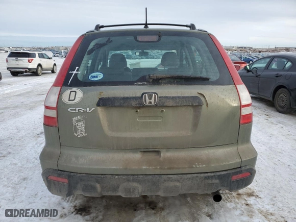 2007 Honda CR-V LX with VIN 5J6RE48307L811881, listed as a Copart auction lot 42720495 with 304,735 mi miles and Salvage Title. Bid and sale history available at carsss.com. Image 6.