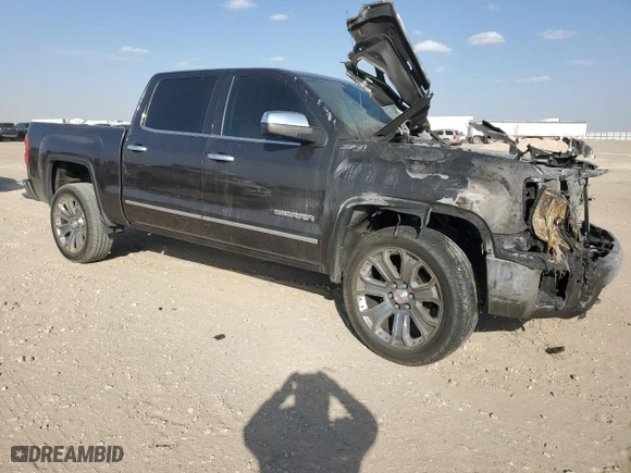2014 GMC Sierra 1500 SLT with VIN 3GTU2VEJ1EG436689, listed as a Copart auction lot 76354274 with 0 mi miles and Salvage Title. Bid and sale history available at carsss.com. Image 4.
