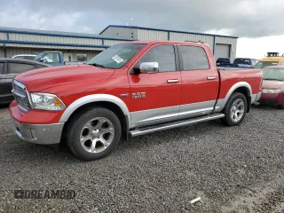 2017 Ram 1500 Laramie z VIN 1C6RR6NTXHS562112, wystawiony jako Copart lot #52813915 z przebiegiem 151 167 mil mil oraz Szkoda całkowita • Salvage title. Historia ofert i sprzedaży dostępna na DreamBid. Obrazek 1.
