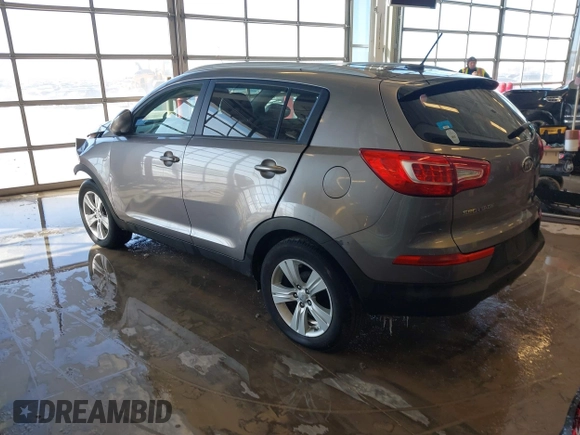 2012 Kia Sportage LX with VIN KNDPB3A23C7317650, listed as a IAAI auction lot 41631193 with 96,433 mi miles. Bid and sale history available at carsss.com. Image 3.