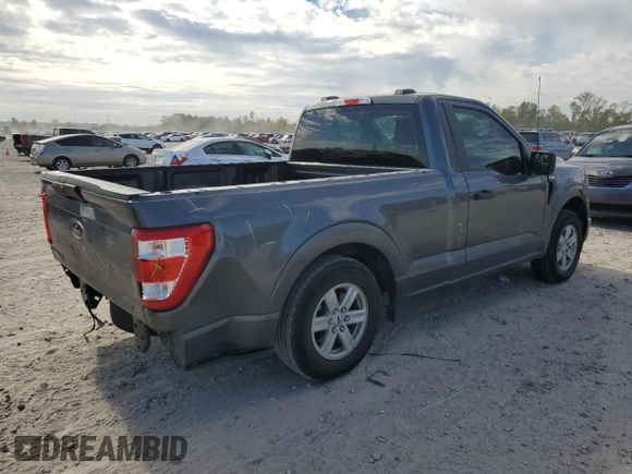 2023 Ford F-150 XL with VIN 1FTMF1C53PKG19476, listed as a Copart auction lot 82777404 with 14,278 mi miles and Clean Title. Bid and sale history available at carsss.com. Image 3.
