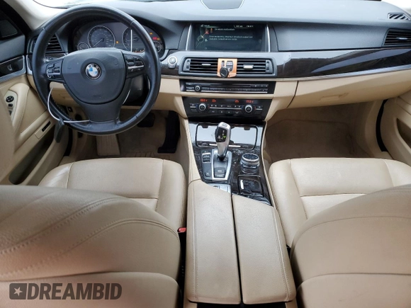 2014 BMW 5 Series 528i with VIN WBA5A5C59ED510285, listed as a Copart auction lot 50798995 with 127,226 mi miles and Salvage Title. Bid and sale history available at carsss.com. Image 8.