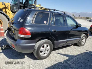 2006 Hyundai Santa Fe GLS with VIN KM8SC73D86U110864, listed as a Copart auction lot 46885805 with 184,782 mi miles and Clean Title. Bid and sale history available at carsss.com. Image 3.