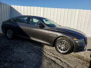 2024 Genesis G80 2.5T with VIN KMTGB4SC0RU238848, listed as a Copart auction lot 79228284 with 8,549 mi miles and Non Repairable. Bid and sale history available at carsss.com. Image 4.