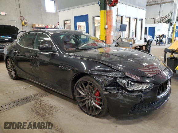 2016 Maserati Ghibli S Q4 with VIN ZAM57RTA9G1168309, listed as a Copart auction lot 68623683 with 73,612 mi miles. Bid and sale history available at carsss.com. Image 4.