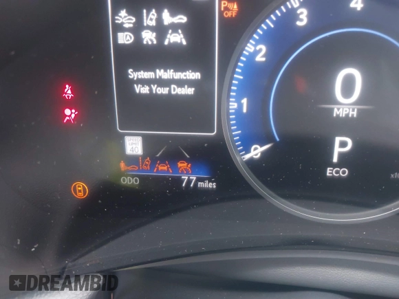 2025 Lexus NX 250 with VIN 2T2ADCAZ4SC024801, listed as a IAAI auction lot 41727939 with 77 mi miles and . Bid and sale history available at DreamBid. Image 7.