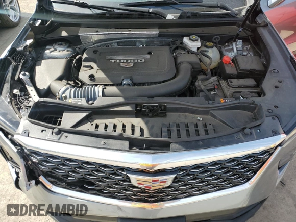 2024 Cadillac XT4 AWD Luxury with VIN 1GYFZBR40RF150020, listed as a Copart auction lot 46184565 with 9,188 mi miles and Salvage Title. Bid and sale history available at carsss.com. Image 12.