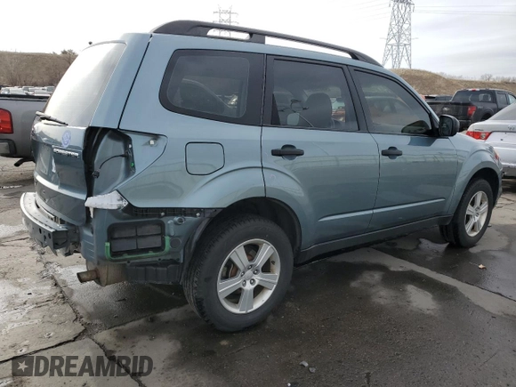 2012 Subaru Forester X with VIN JF2SHBBCXCH421445, listed as a Copart auction lot 49855505 with 120,484 mi miles and Salvage Title. Bid and sale history available at DreamBid. Image 3.