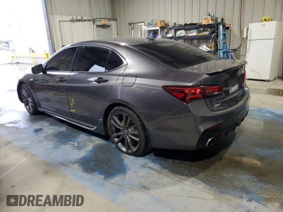 2020 Acura TLX w/A-Spec Pkg with VIN 19UUB1F6XLA000519, listed as a Copart auction lot 55957325 with Not provided miles and Non repairable. Bid and sale history available at DreamBid. Image 2.