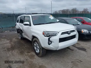 2023 Toyota 4Runner SR5 Premium with VIN JTENU5JR0P6103684, listed as a IAAI auction lot 42006087 with 34,839 mi miles and . Bid and sale history available at DreamBid. Image 1.