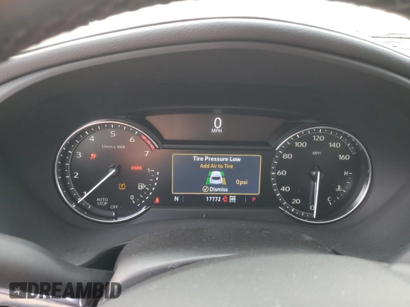 2020 Cadillac XT4 AWD Luxury with VIN 1GYFZBR43LF085669, listed as a Copart auction lot 74160264 with 17,772 mi miles and Non Repairable. Bid and sale history available at carsss.com. Image 9.