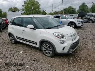 2014 FIAT 500L Trekking with VIN ZFBCFADH1EZ023701, listed as a Copart auction lot 71826844 with 85,849 mi miles and Salvage Title. Bid and sale history available at carsss.com. Image 10.
