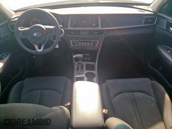 2017 Kia Optima LX with VIN 5XXGT4L32HG139088, listed as a Copart auction lot 57840865 with 115,449 mi miles and Salvage title. Bid and sale history available at DreamBid. Image 8.
