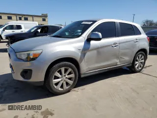2014 Mitsubishi Outlander Sport ES with VIN 4A4AP3AU8EE016873, listed as a Copart auction lot 46430645 with 192,056 mi miles and Clean Title. Bid and sale history available at carsss.com. Image 1.