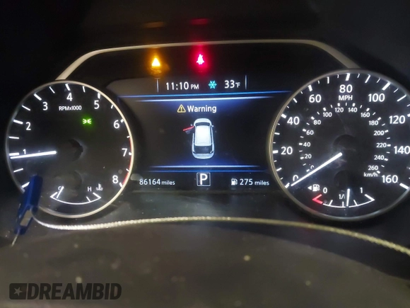 2019 Nissan Murano SL with VIN 5N1AZ2MS3KN119793, listed as a IAAI auction lot 41560300 with 86,164 mi miles and . Bid and sale history available at DreamBid. Image 7.