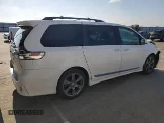 2017 Toyota Sienna SE z VIN 5TDXZ3DC9HS870641, wystawiony jako Copart lot #54788935 z przebiegiem 109 879 mil mil oraz Szkoda całkowita • Salvage title. Historia ofert i sprzedaży dostępna na DreamBid. Obrazek 3.