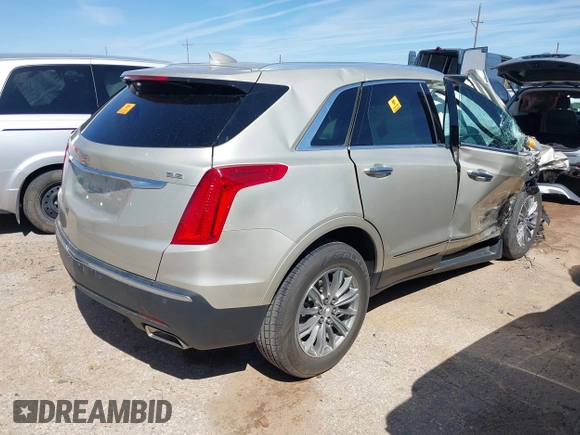2017 Cadillac XT5 Luxury FWD with VIN 1GYKNBRS0HZ163260, listed as a IAAI auction lot 42066748 with Not provided miles and . Bid and sale history available at DreamBid. Image 4.