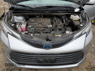 2023 Toyota Sienna LE with VIN 5TDKRKEC5PS172884, listed as a Copart auction lot 85012314 with 93,459 mi miles and Salvage Title. Bid and sale history available at carsss.com. Image 13.