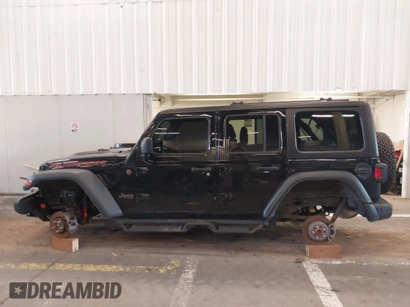 2022 Jeep Wrangler Unlimited Rubicon с VIN 1C4HJXFN8NW242079, выставлен на аукционе IAAI как лот 41889541 с пробегом 36 944 миль миль и . История ставок и продаж доступна на DreamBid. Изображение 13.