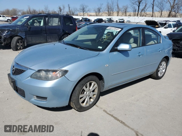 2007 Mazda 3 i Touring with VIN JM1BK12F371666350, listed as a Copart auction lot 48012045 with 169,235 mi miles and Salvage Title. Bid and sale history available at DreamBid. Image 1.