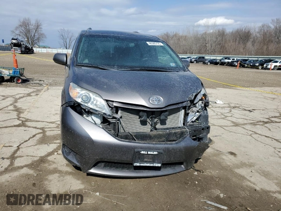 2017 Toyota Sienna LE Auto Access Seat with VIN 5TDKZ3DC0HS767876, listed as a Copart auction lot 48385725 with 49,979 mi miles and Salvage title. Bid and sale history available at DreamBid. Image 5.