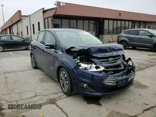 2017 Ford C-Max Energi Titanium with VIN 1FADP5FU9HL114003, listed as a Copart auction lot 45705544 with 104,103 mi miles. Bid and sale history available at carsss.com. Image 11.