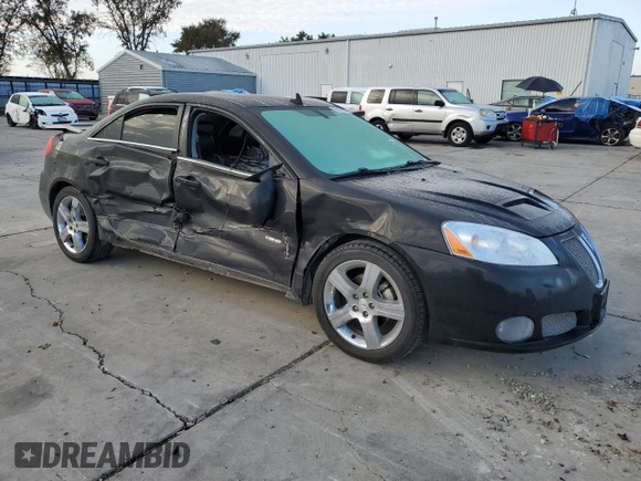 2008 Pontiac G6 GXP with VIN 1G2ZM577084181587, listed as a Copart auction lot 82910964 with 54,630 mi miles and Salvage Title. Bid and sale history available at DreamBid. Image 4.