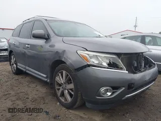 2016 Nissan Pathfinder SL with VIN 5N1AR2MN2GC661447, listed as a IAAI auction lot 42441970 with 178,658 mi miles and . Bid and sale history available at DreamBid. Image 1.