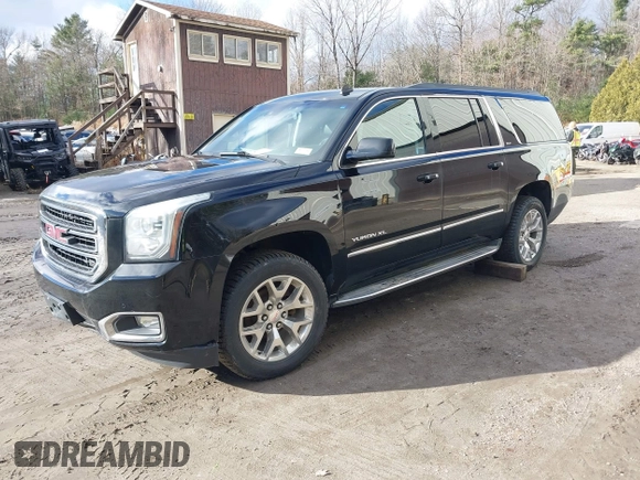 2015 GMC Yukon XL SLT with VIN 1GKS2HKC9FR159164, listed as a IAAI auction lot 41235420 with 136,730 mi miles. Bid and sale history available at carsss.com. Image 2.