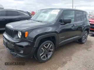2021 Jeep Renegade Jeepster with VIN ZACNJDAB4MPM23154, listed as a IAAI auction lot 41997306 with 35,209 mi miles and . Bid and sale history available at DreamBid. Image 2.