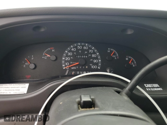 2003 Ford Econoline Cargo with VIN 1FDNS24L63HB98083, listed as a Copart auction lot 65953715 with 121,326 mi miles and Salvage title. Bid and sale history available at DreamBid. Image 9.