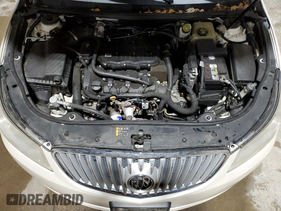 2012 Buick LaCrosse Premium 1 with VIN 1G4GE5E31CF173457, listed as a Copart auction lot 81703704 with 136,844 mi miles and Salvage title. Bid and sale history available at DreamBid. Image 11.