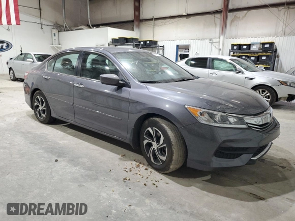 2017 Honda Accord LX with VIN 1HGCR2F39HA169702, listed as a Copart auction lot 41773155 with 66,771 mi miles and Salvage Title. Bid and sale history available at carsss.com. Image 4.
