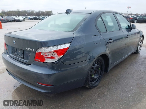 2008 BMW 5 Series 528i with VIN WBANU53568CT12796, listed as a IAAI auction lot 41770042 with 118,516 mi miles and . Bid and sale history available at carsss.com. Image 4.