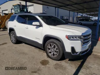 2020 GMC Acadia SLT with VIN 1GKKNULS4LZ165889, listed as a Copart auction lot 63130585 with 39,254 mi miles and Salvage title. Bid and sale history available at DreamBid. Image 4.