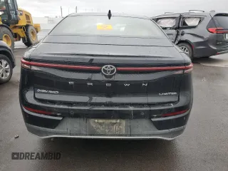 2024 Toyota Crown XLE with VIN JTDAAAAF6R3028410, listed as a Copart auction lot 77989584 with 0 mi miles and Salvage Title. Bid and sale history available at carsss.com. Image 6.