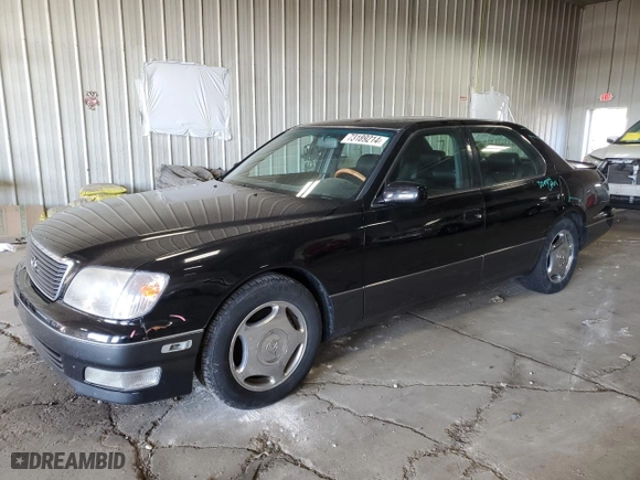2000 Lexus LS 400 with VIN JT8BH28F1Y0167287, listed as a Copart auction lot 73189214 with NaN miles and Non Repairable. Bid and sale history available at carsss.com. Image 1.