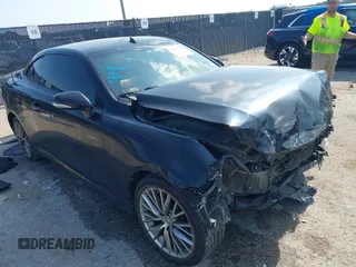 2010 Lexus IS 250 C with VIN JTHFF2C27A2508603, listed as a IAAI auction lot 42402256 with 164,938 mi miles and . Bid and sale history available at DreamBid. Image 1.