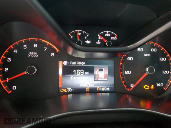 2015 GMC Canyon 2WD SLT with VIN 1GTG5CE30F1216020, listed as a Copart auction lot 42083855 with 294,878 mi miles and Non Repairable. Bid and sale history available at carsss.com. Image 9.