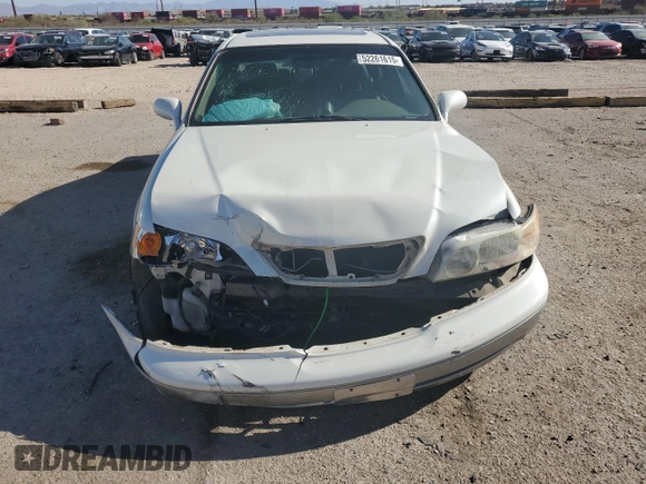 1998 Acura RL Special Edition with VIN JH4KA9686WC012795, listed as a Copart auction lot 52261615 with 158,288 mi miles and Salvage Title. Bid and sale history available at carsss.com. Image 5.