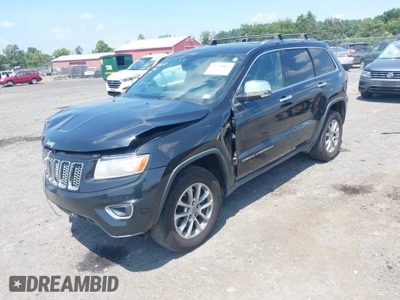 2014 Jeep Grand Cherokee Limited with VIN 1C4RJFBTXEC140898, listed as a IAAI auction lot 42793097 with 159,542 mi miles and . Bid and sale history available at DreamBid. Image 2.