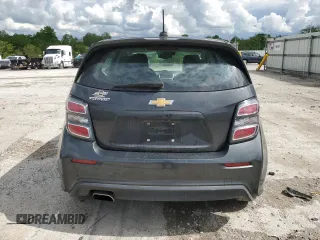 2020 Chevrolet Sonic LT with VIN 1G1JG6SB7L4129019, listed as a Copart auction lot 56726545 with 50,937 mi miles and Salvage title. Bid and sale history available at DreamBid. Image 6.