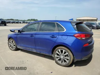 2019 Hyundai Elantra GT with VIN KMHH35LE4KU115724, listed as a Copart auction lot 66936824 with 0 mi miles and Salvage Title. Bid and sale history available at carsss.com. Image 2.