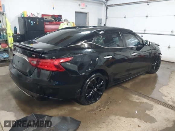 2017 Nissan Maxima S with VIN 1N4AA6AP8HC381466, listed as a IAAI auction lot 41552326 with 137,161 mi miles and . Bid and sale history available at DreamBid. Image 4.