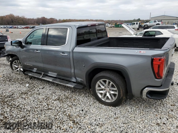 2019 GMC Sierra 1500 SLT z VIN 3GTU9DEDXKG211828, wystawiony jako Copart lot #84174264 z przebiegiem Nie podano mil oraz Szkoda całkowita • Salvage title. Historia ofert i sprzedaży dostępna na DreamBid. Obrazek 2.