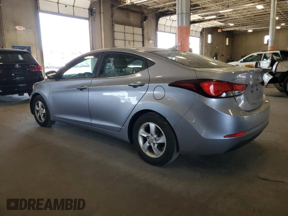 2015 Hyundai Elantra SE with VIN 5NPDH4AE7FH605768, listed as a Copart auction lot 56558155 with 132,937 mi miles and Clean Title. Bid and sale history available at DreamBid. Image 2.