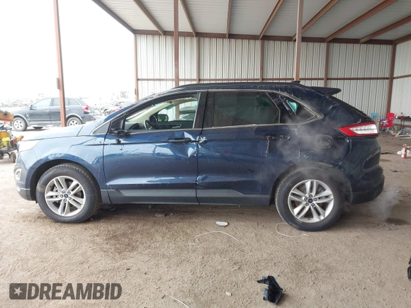 2017 Ford Edge SEL with VIN 2FMPK3J83HBB88338, listed as a IAAI auction lot 41623535 with 39,160 mi miles. Bid and sale history available at carsss.com. Image 14.